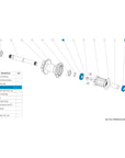 R4 Rear Hub Parts Mountain Bike Chromag Bike Parts